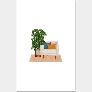 House plants collection 5.9 Posters and Art